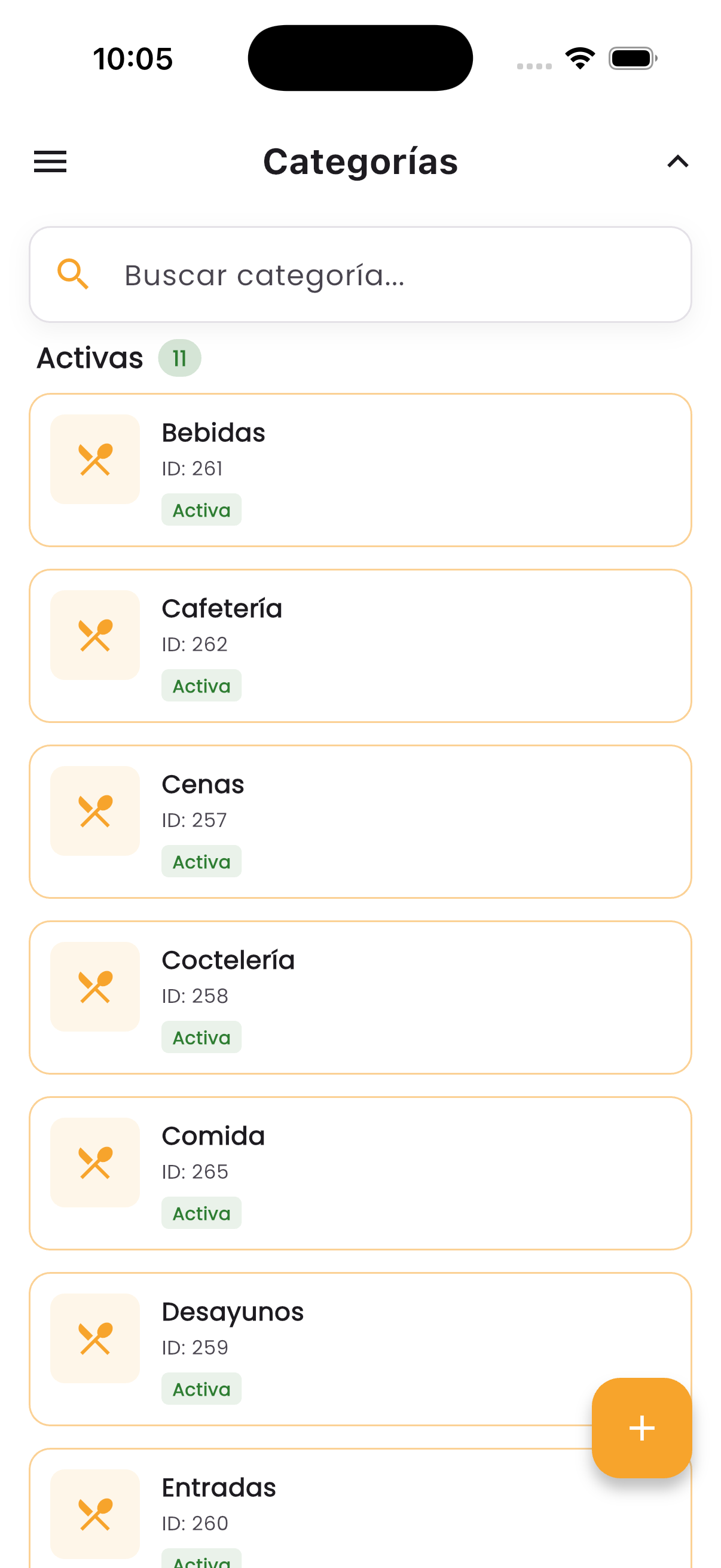 Categorias para tus productos